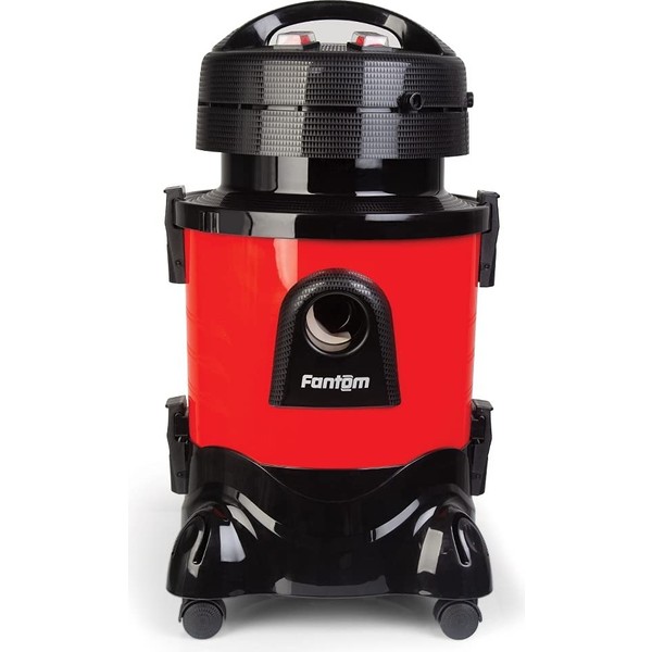 Fantom Cc 9000 Halı Yıkama Robotu 2400W Güçlü Motor İle Kırmızı Dikey Kullanım