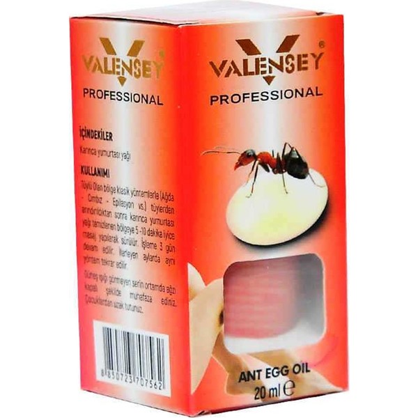 Valensey Karınca Yumurtası Yağı 20 ml Doğal Ant Yağı Cilt Bakımı İçin