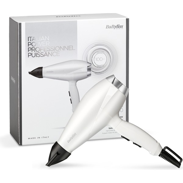 Babyliss Power Pro 2000W İtalyan Motor 2 Hız 3 Isı Ayarlı Yoğunlaştırıcı Başlıklı Saç Kurutma