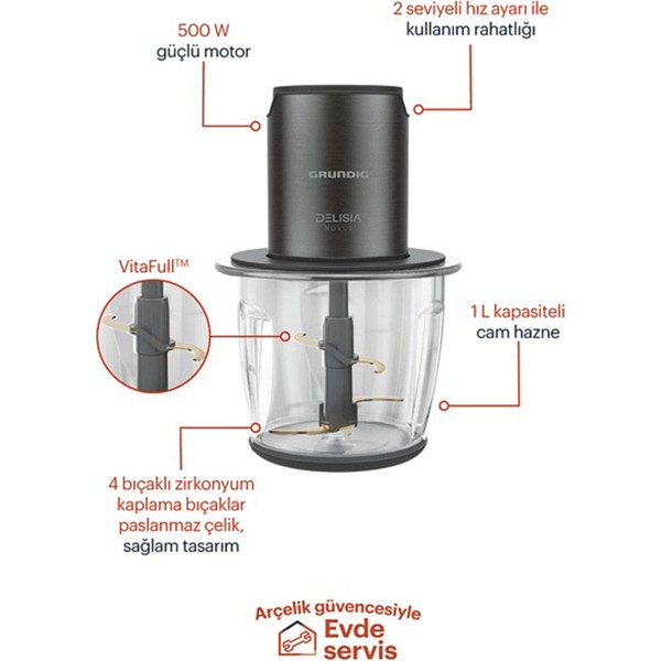 Grundig Do 7266 Cdx Delisia Novus Inox