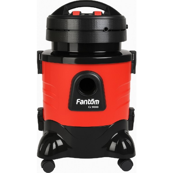 Fantom Cc 9000 Halı Yıkama Robotu 2400W Güçlü Motor İle Kırmızı Dikey Kullanım