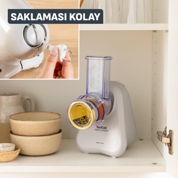 Tefal Fresh Express 150 Watt 3 Fonksiyonlu Doğrayıcı