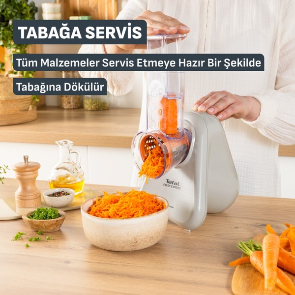 Tefal Fresh Express 150 Watt 3 Fonksiyonlu Doğrayıcı
