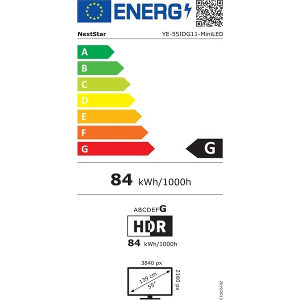 Nextstar Ye-55Idg11 55" 140 Ekran Uydu Alıcılı 4K Ultra Hd Google Smart Miniled
