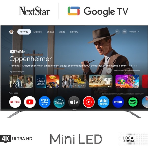 Nextstar Ye-55Idg11 55" 140 Ekran Uydu Alıcılı 4K Ultra Hd Google Smart Miniled