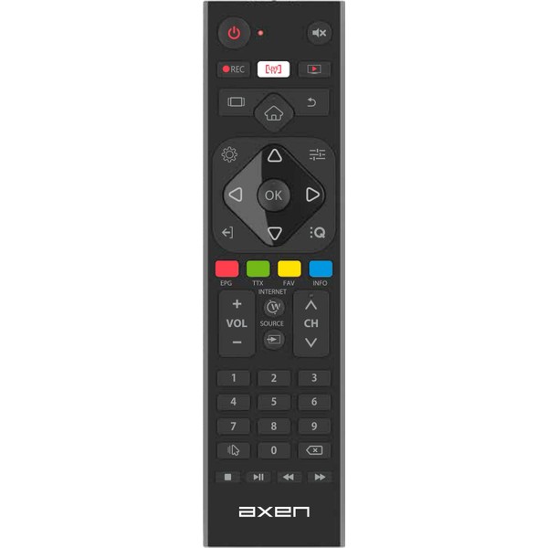 Axen Ax50Qfprl-A14S 50" 126 Ekran Uydu Alıcılı Full Hd Android Smart Qled