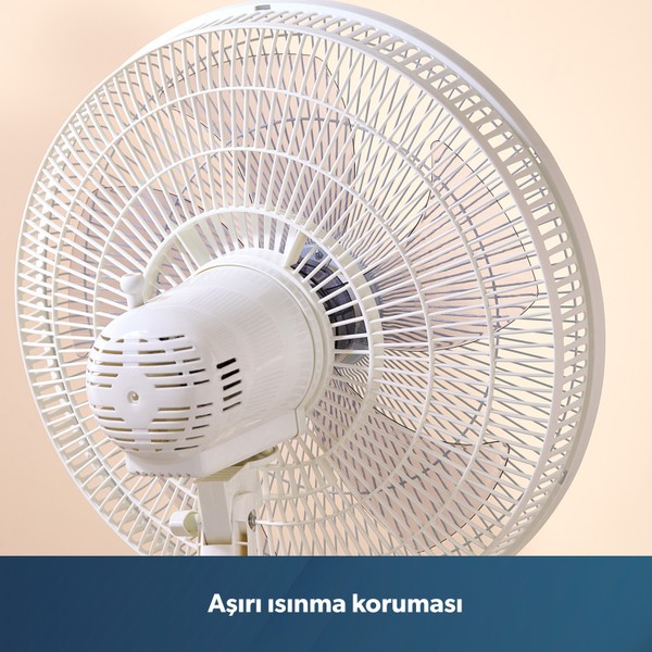 Homend Fanomen 9010H Hız Ve Açı Ayarlı Döner Başlıklı Ayaklı Vantilatör