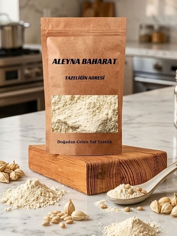 Aleyna Baharat Alfasol Guar Gum / Guar Gam E412 Katkısız Doğal -500 Gr