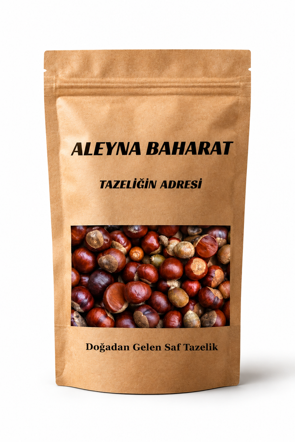 Aleyna Baharat 1 Kg Tane At Kestanesi - Katkısız & Doğal