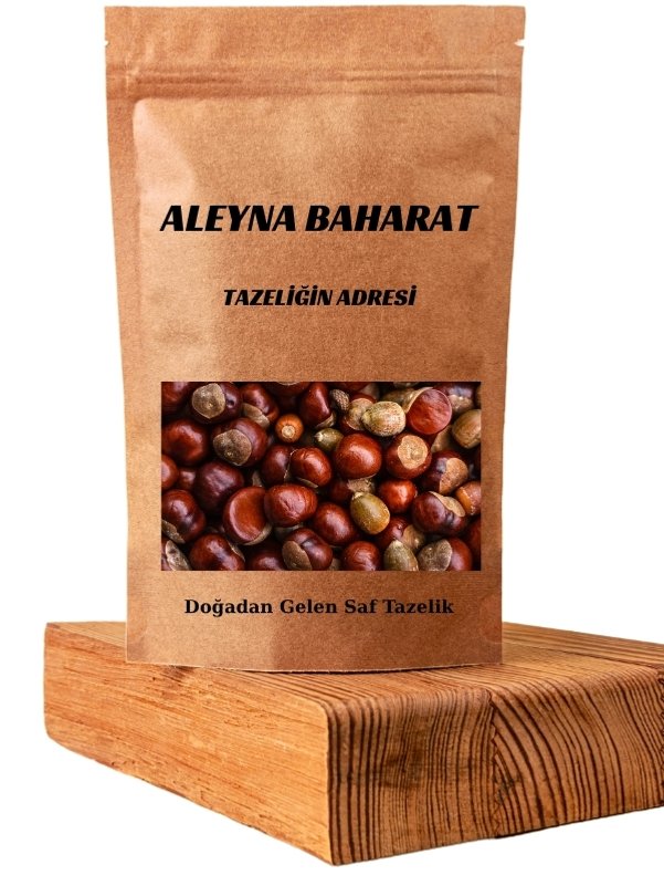 Aleyna Baharat 1 Kg Tane At Kestanesi - Katkısız & Doğal