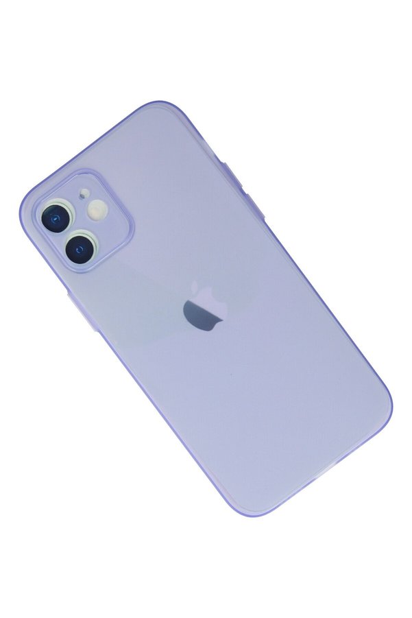 Dubi̇case Newface İphone 12 Kılıf Puma Si̇li̇kon - Mor