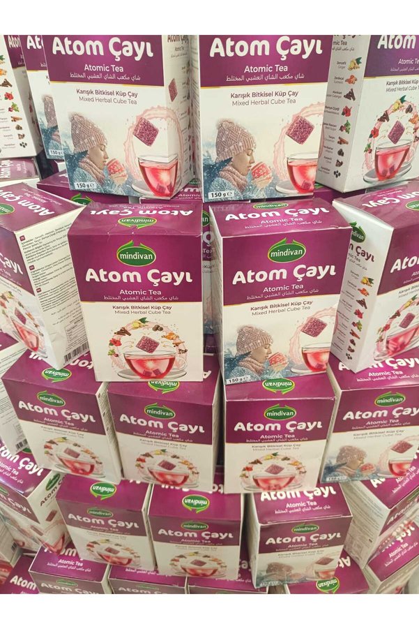 Mindivan Atom Küp Şeklinde Kış Çayı 180G