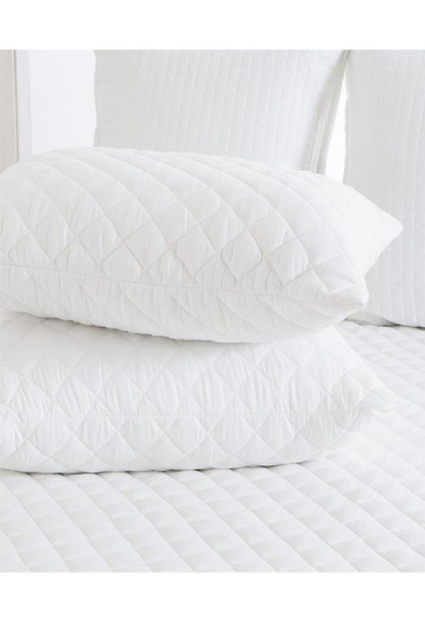 Taşçı 2 Adet Kapitoneli Yastık Kılıfı Alez 50X70 Cm Yastık Koruyucu Alez