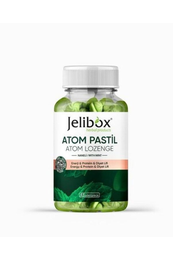 Jelibox Atom Pastil Enerji Pastili Okaliptus, Nane, Tarçın, Portakal 2 Adet
