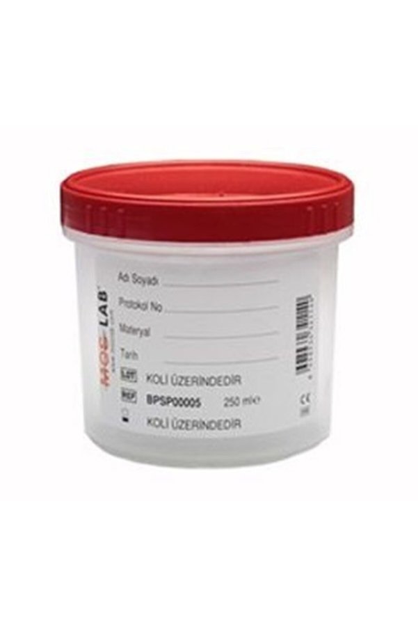 Moslab Patoloji Numunesi Saklama Kabı 500 Ml 0,5 Lt ( 5 Adet )