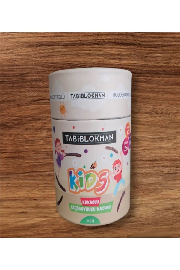 Tabib Lokman Kakaolu Keçiboynuz Macunu (Çocuklar İçin) 240 Gr