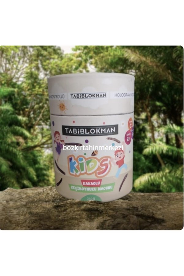 Tabib Lokman Kakaolu Keçiboynuz Macunu (Çocuklar İçin) 240 Gr