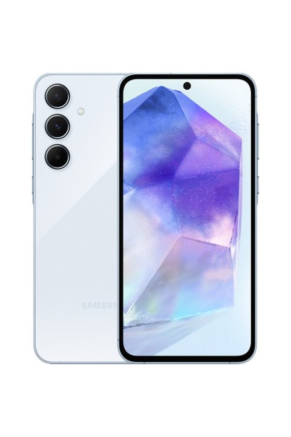 Samsung Galaxy A55 5G 128 Gb 8 Gb Ram Buz Mavisi (Samsung Türkiye Garantili)