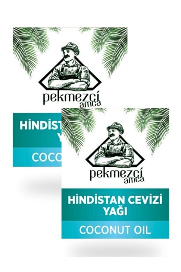Pekmezciamca %100 Organik Hindistan Cevizi Yağı 150 Ml Soğuk Sıkım 2 Adet