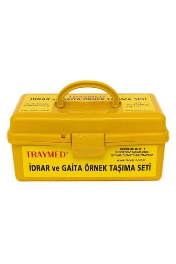 Traymed 1 Adet Idrar-Gaita Örnek Taşıma Çantası- Sarı