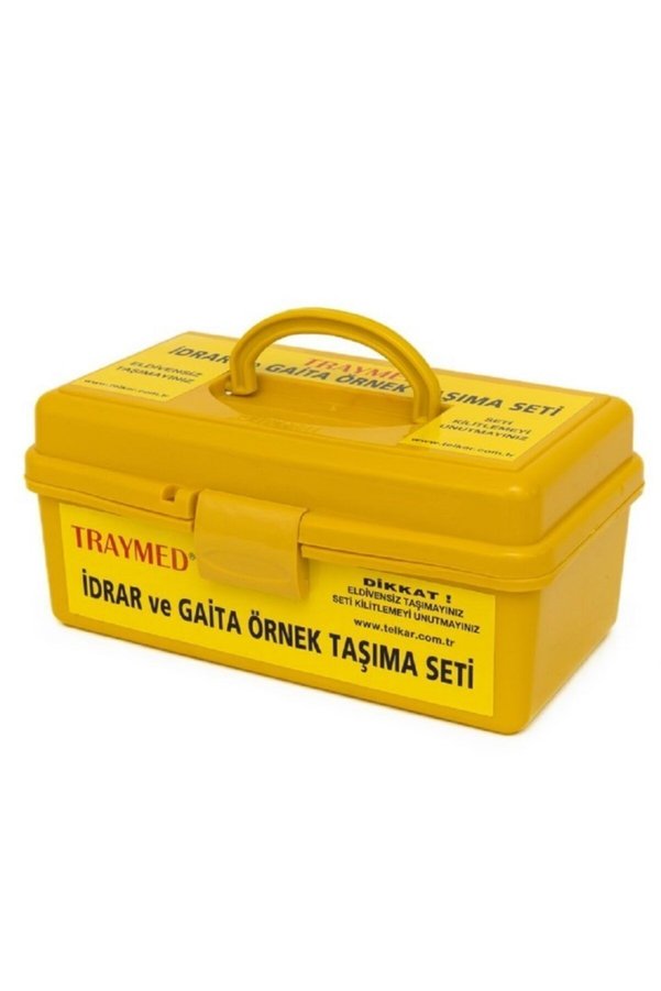 Traymed 1 Adet Idrar-Gaita Örnek Taşıma Çantası- Sarı