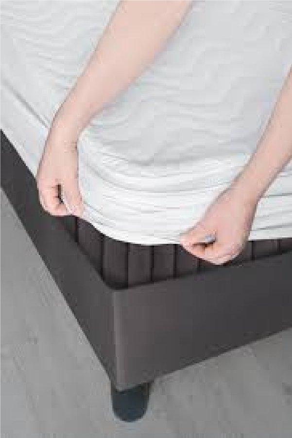 Divanev 220X200 Cm Çift Kişilik Sıvı Geçirmez Alez Fitted Kapitoneli Yatak Koruyucu Alez