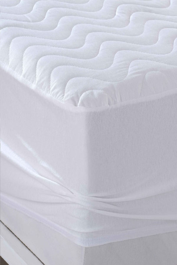 Evony Fitted Kapitoneli Alez 220X200 Cm Çift Kişilik Sıvı Geçirmez Çarşaf Yatak Koruyucu Alez