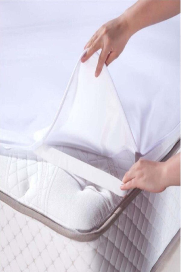 Mycey 70X120 Cm Bebek Alez Köşe Lastikli Sıvı Geçirmez Micro Kumaş Yatak Koruyucu Alez