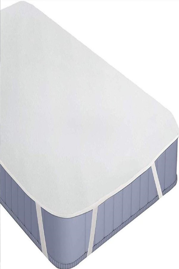 Mycey 50X90 Cm Sıvı Geçirmez Alez Pamuklu Köşe Lastikli Bebek Yatağı Yatak Koruyucu Alez