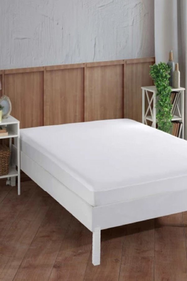Divanev Bebe Çocuk 60X120 Cm Fitted Sıvı Geçirmez Pamuklu Yatak Koruyucu Alez