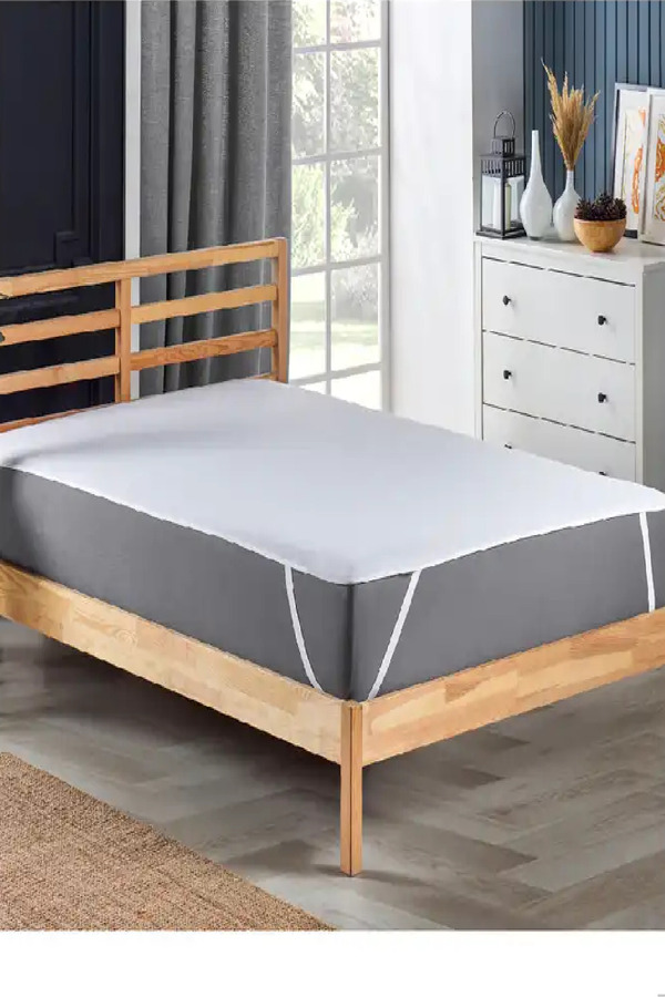 Mycey Sıvı Geçirmez Micro Alez 150X200 Cm Çift Kişilik Yatak Koruyucu Alez
