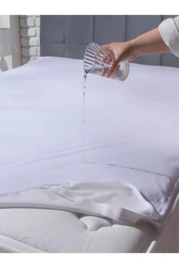 Bebesi 220X200 Cm Alez Sıvı Geçirmez Çift Kişilik Alez Micro Kumaş Yatak Koruyucu Alez