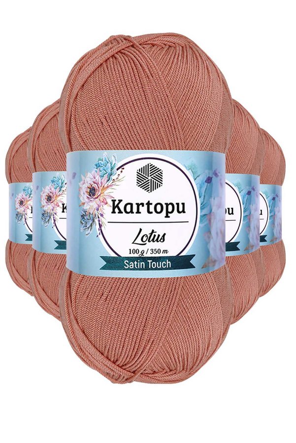Nw Nessiworld 5 Adet Lotus Bikini Büstiyer Bluz Örgü İpi K103 Pişmiş Ayva