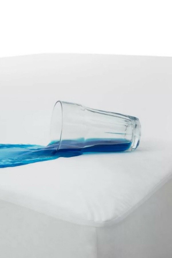 Mycey Fitted Alez 70 X 120 Cm Bebe Pamuk Kumaş Sıvı Geçirmez Yatak Koruyucu Alez