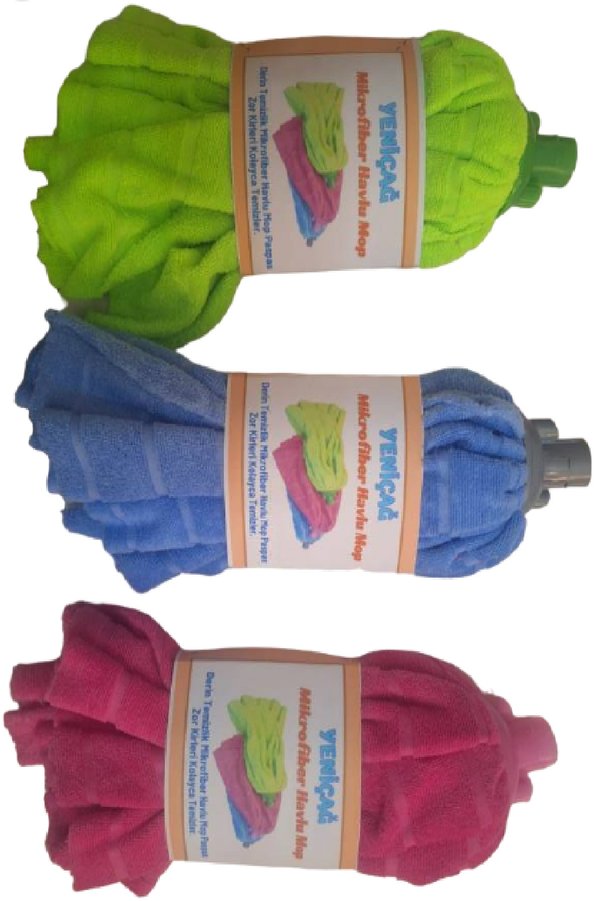 Yeniçağ Yeniçağ 2 Adet Mikrofiber Havlu Mop Paspas