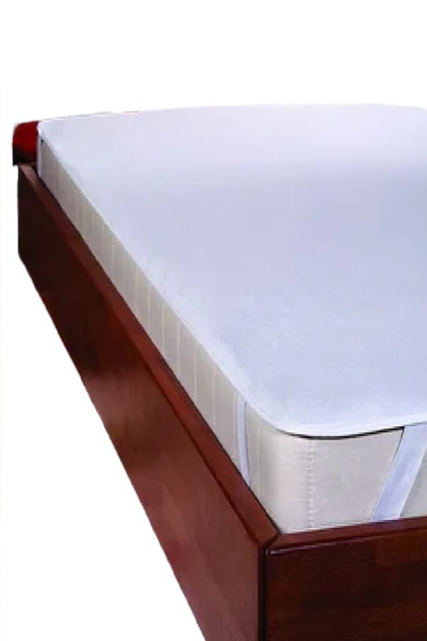 Bebesi Sıvı Geçirmez Tek Kişilik Alezi 90X190 Cm Pamuk Kumaş Köşe Lastikli Yatak Koruyucu Alez