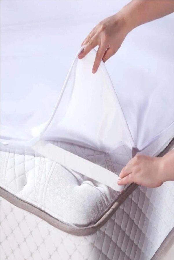 Mycey Sıvı Geçirmez Pamuk Bebe Alezi 70X140 Cm Yatak Koruyucu Alez