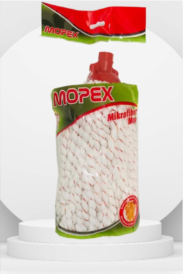 Mopex 2 Adet %100 Mikrofiber Vileda Tipi Yedek Mop Paspas Ucu