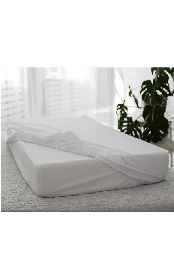 Altın Karma 70X120 Cm Pamuk Kumaş Full Kenar Fitted Sıvı Geçirmez Yatak Koruyucu Alez