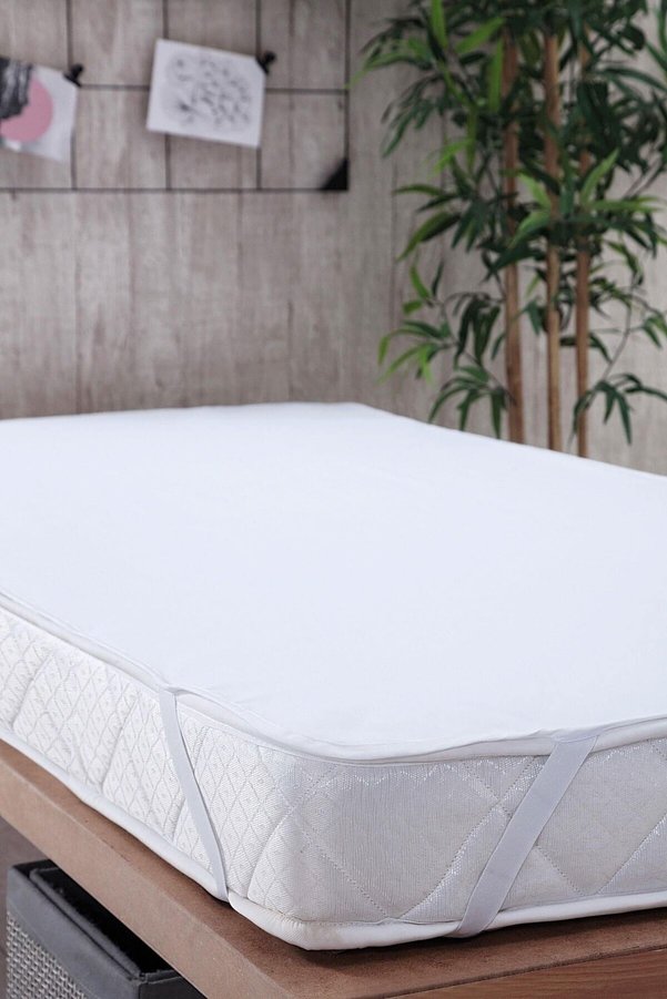 Mycey Sıvı Geçirmez 70X140 Cm Bebek Alezi Pamuklu Köşe Lastikli Yatak Koruyucu Alez