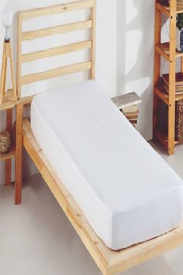 Divanev Sıvı Geçirmez 60X120 Cm Fitted Bebe Alezi Pamuk Kumaş Yatak Koruyucu Alez