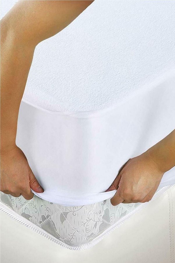 Divanev Sıvı Geçirmez 60X120 Cm Fitted Bebe Alezi Pamuk Kumaş Yatak Koruyucu Alez