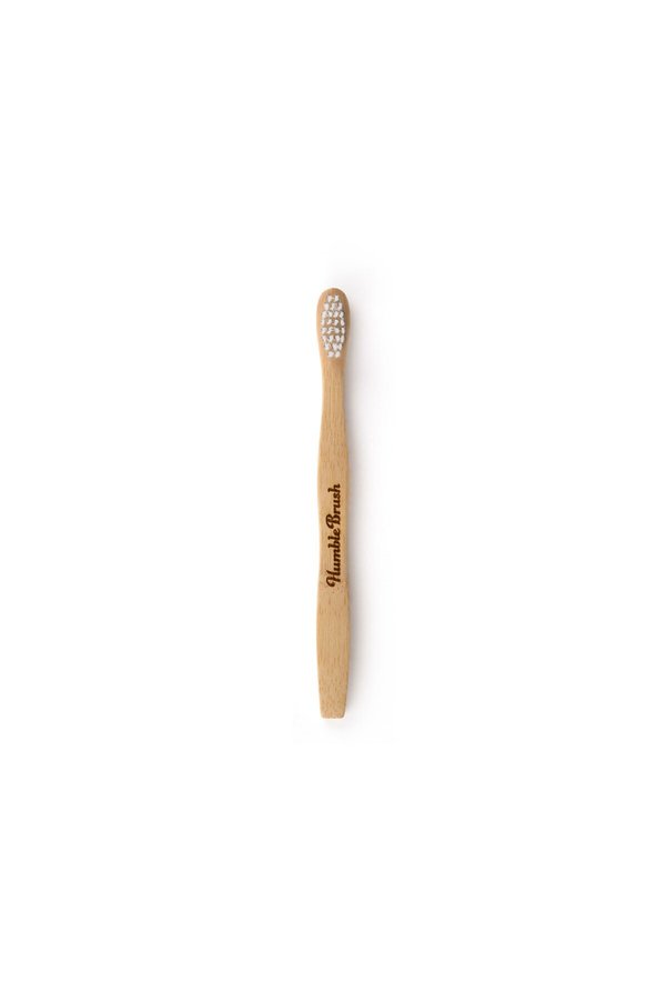 Humble Brush Ekstra Yumuşak Çocuk Diş Fırçası - Beyaz
