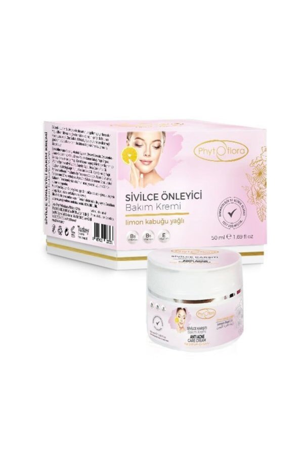 Phyto Flora Sivilce Karşıtı Bakım Kremi 50 Ml(Kimyasal Madde Kullanılmamaktadır.)%100 Saf Ve Organik Formül.