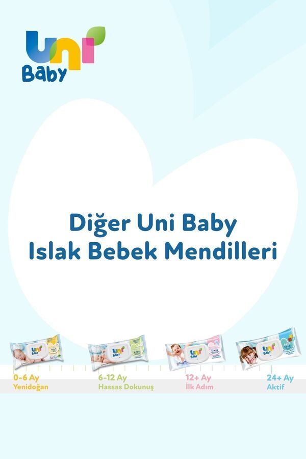 Uni Baby Aile Islak Mendil 12X90 (1080 Yaprak)