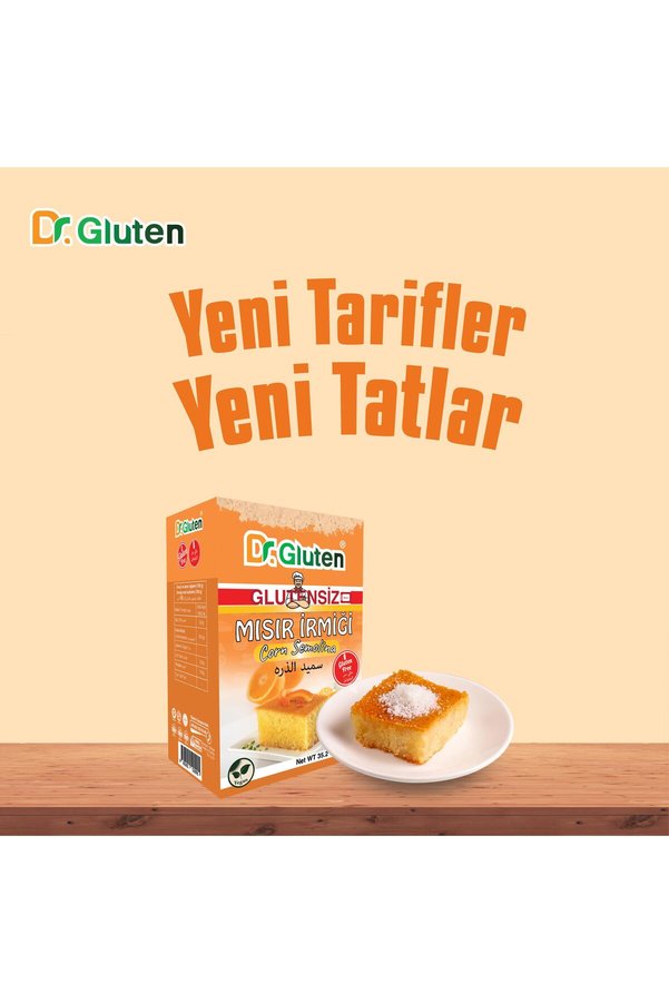Dr.gluten Glutensiz Mısır İrmiği 1000 Gr