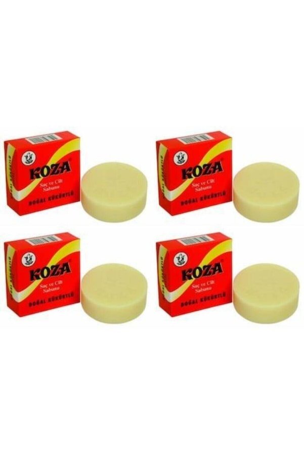 Koza Sabun 100 Gr Doğal Kükürtlü X 4 Adet