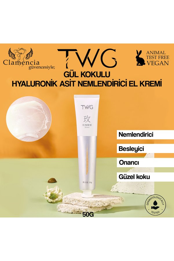 Twg Büyülü Çiçek Kokulu Nemlendirici El Kremi (Kokulu Gül)