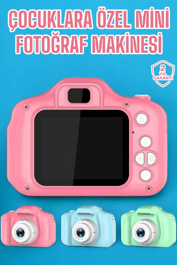 Prativas Çuk Kamerası Dijital Kaliteli Mini Fotoğraf Makii Profesyonel