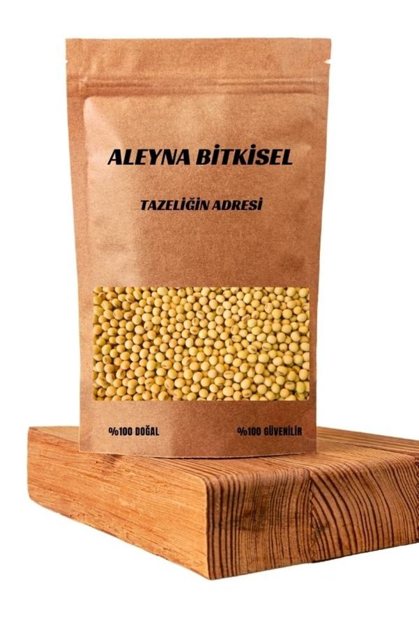 Aleyna Bitkisel Soya Fasulyesi 1 Kg Glutensiz Soya Fasülyesi Gdo Suz Ürün 1000 Gr